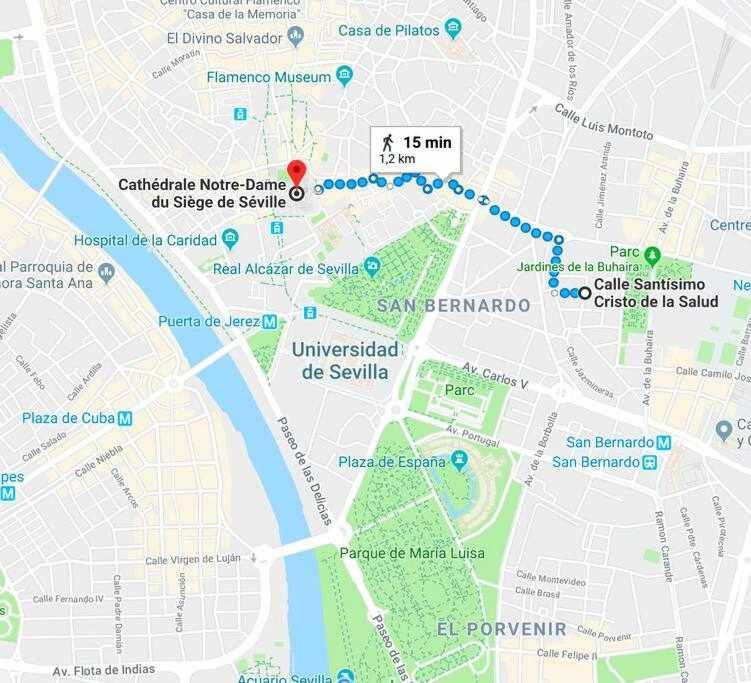Atico San Bernardo Terraza Y Parking Incluido Lägenhet Sevilla Exteriör bild